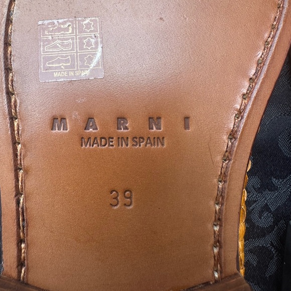 Marni Woven Leather Loafers size 9 (ES 39) - Picture 8 of 11